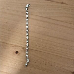 Silver Heart Bracelet
